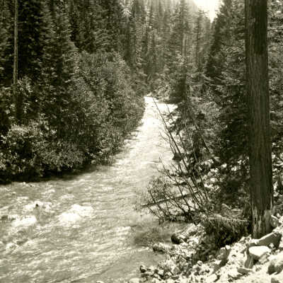 Mountain river.