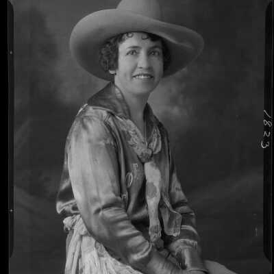 Photo of a Woman for Rose Smith in Western Attire - June 1930
