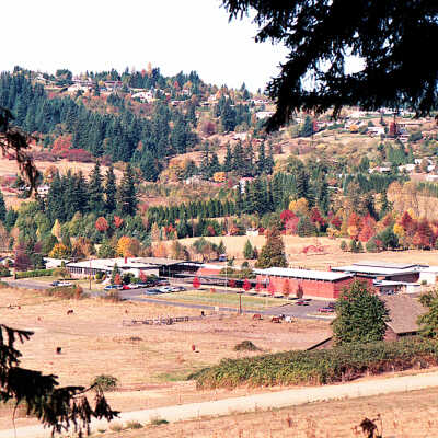 Looking Over Happy Valley School.
