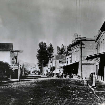Oregon City Unpaved Main Street