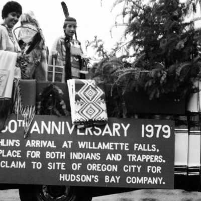 Oregon City Territorial Days 1979 - Clackamas County Historical Society Float