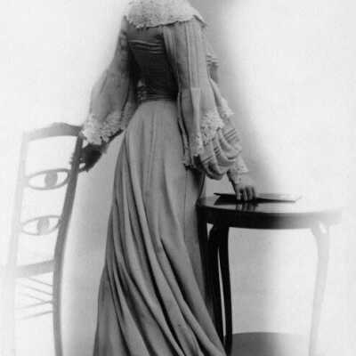 Jennie B. Beatie Harris. 1904: Copyright: None; Origsize: 6" x 10"; Origformat: Print-Photographic