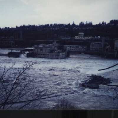 1996 Flood - Oregon City Flood - Papermill