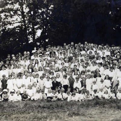 The Sunday School at Chautauqua, 1915.