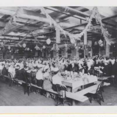 Oregon City Woolen Mill Banquet 1918