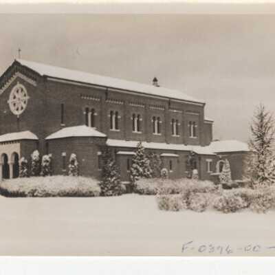 Fort Lewis Washington - Unknown Building - Winter - No Date