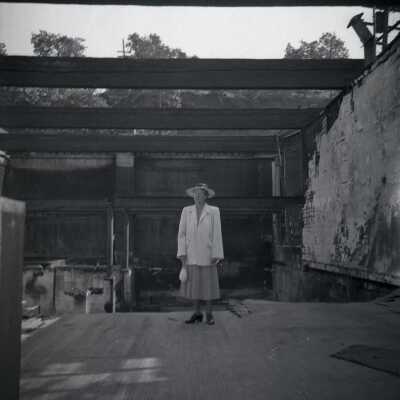Oregon City Stevens Building Interior 1950 - after J.C. Penney Fire