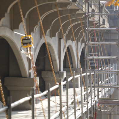 Oregon City Arch Bridge Restoration 2011