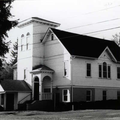 Grace Community Church, Jennings Lodge. 1922: Copyright: None; Origsize: 8" x 10"; Origformat: Print-Photographic