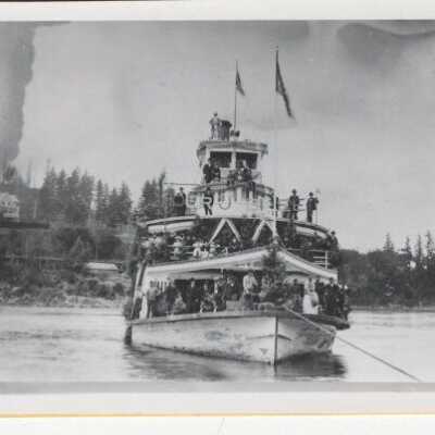 Steamboat "Elmore" - 1896 - Willamette River