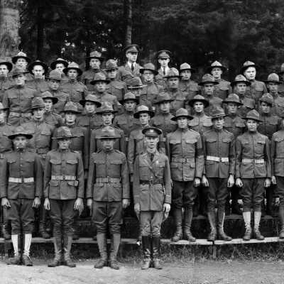 Battery A, ROTC, Camp Lewis, Washington, 1926.