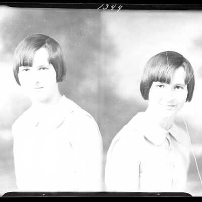 Photograph of a woman for Ruth Link - January 1930 - Negative