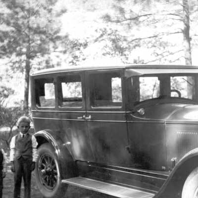 Two Boys and a Car.