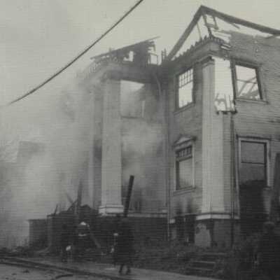 Elks Lodge Fire 1922 - Oregon City, Oregon