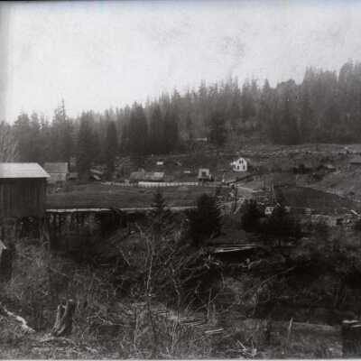 Barton Bridge over Deep Creek.
