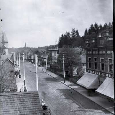 Oregon City 1890's - Main Street looking North from 8th Street