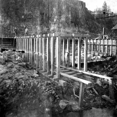West Linn 1893 - Willamette Pulp and Paper Company - Addition Construction