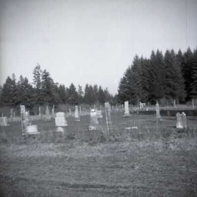 Cemetery near Lower Highland School.