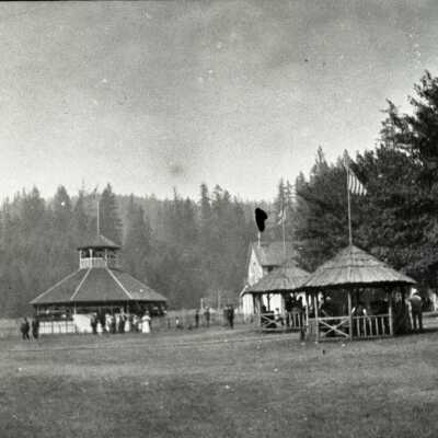 Wilhoit Springs 1907 - Spring and Pavilion