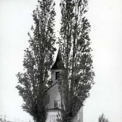 New Era St. James Church, Front View.: Copyright: None; Origsize: 4" x 6"; Origformat: Print-Photographic