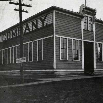 Capen Shoe Company Factory, Willamette - c. 1908