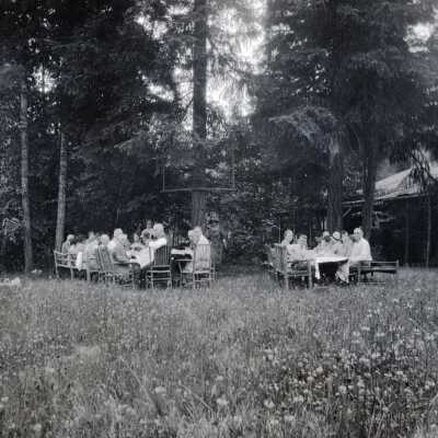 Picnic at Camp Adams.