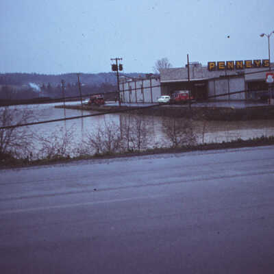 1964 Flood - Oregon City Shopping Center