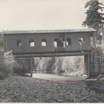 Covered Bridge at Dickey Prairie