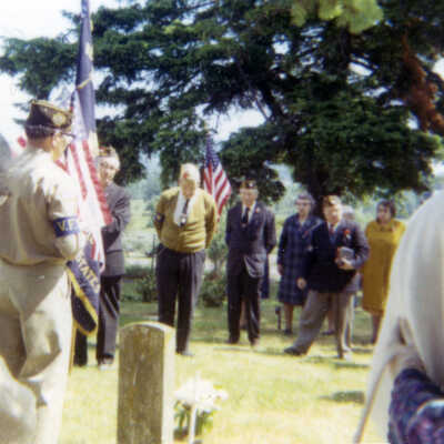Ainsworth House - Oregon City - Military Ceremony