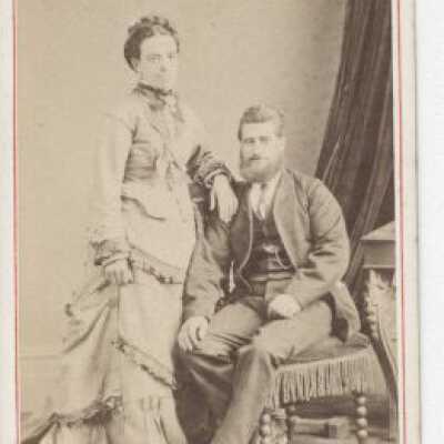 Unknown Couple - Studio Portrait