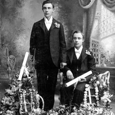 Joe and Wilbert Garrow.