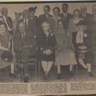 Barclay School Students 1897 - 50th Class Reunion 1947