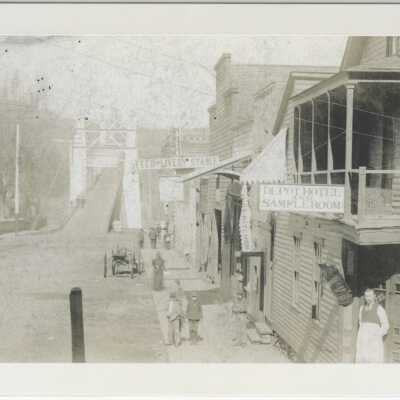 Buildings on 7th street and Main