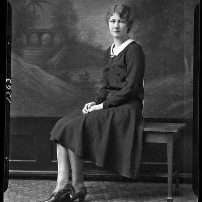 Photograph of a woman for Kathern Brady - February 1930 - Negative