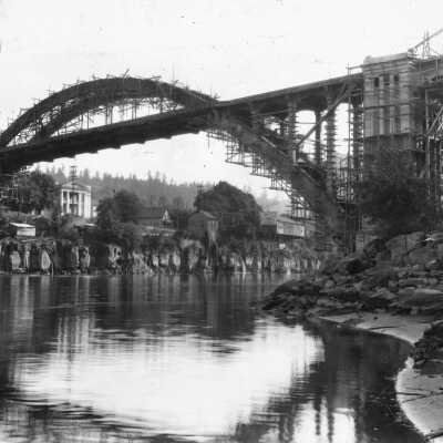 Arch Bridge Construction 1921