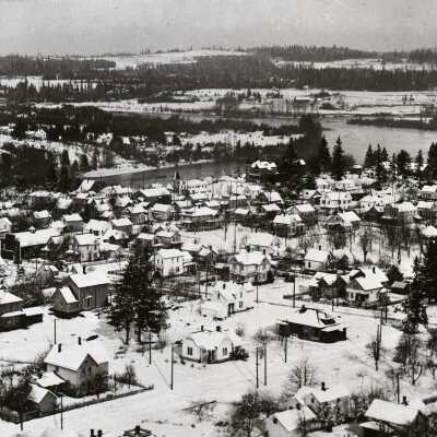 Oregon City from Falls View