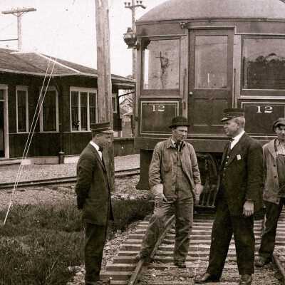 Mount Angel Station and the Willamette Valley Southern Train.