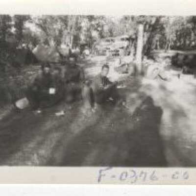 Fort Lewis - Men Sitting in the Road
