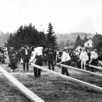 Chautauqua Festival - Gladstone, Oregon - Sawing Competition