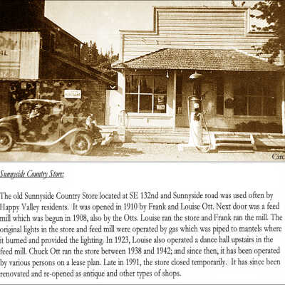 Sunnyside Country Store. .