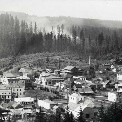 Overhead View of Estacada, Oregon