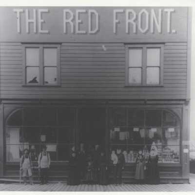 Oregon City - Red Front Building 1889