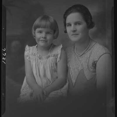 Photograph for Mrs. Rittenhouse - November 1929 - Negative