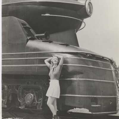 Latest Fashion in Locomotives at New York World's Fair