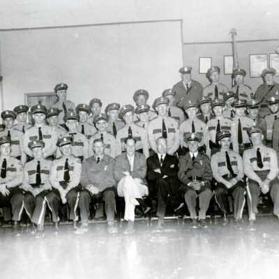 Clackamas County Sheriff, Joseph E. Shobe, and Deputies (1957-1977).: Copyright: None; Origsize: 8" x 10"; Origformat: Print-Photographic