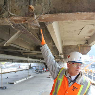 Oregon City Arch Bridge Restoration 2011
