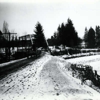 Milwaukie 1910 - River Road and Johnson Creek Bridge