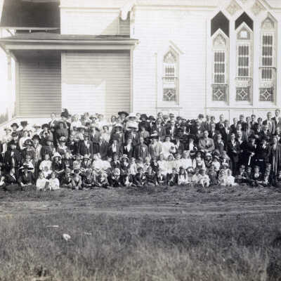 Gladstone Christian Church and Sunday School - 1914