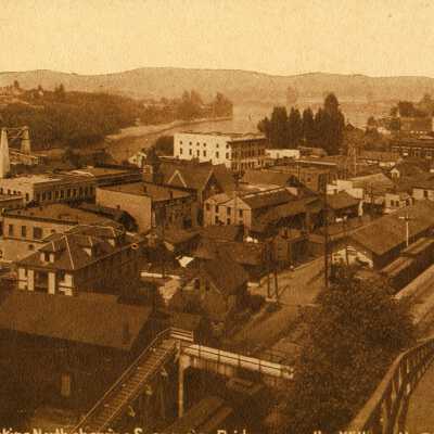 Oregon City from 5th Street Steps