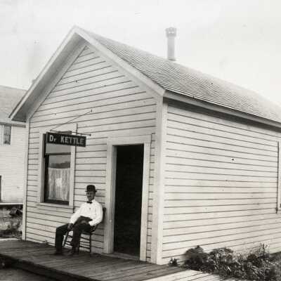 Dr. William Kettle and His Doctor's Office